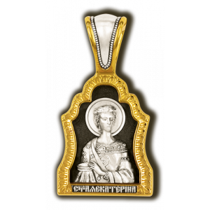 Подвеска Великомученица Екатерина 8526