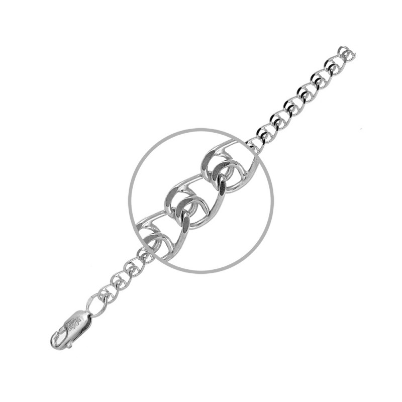 Серебряная цепочка Лав 3915478